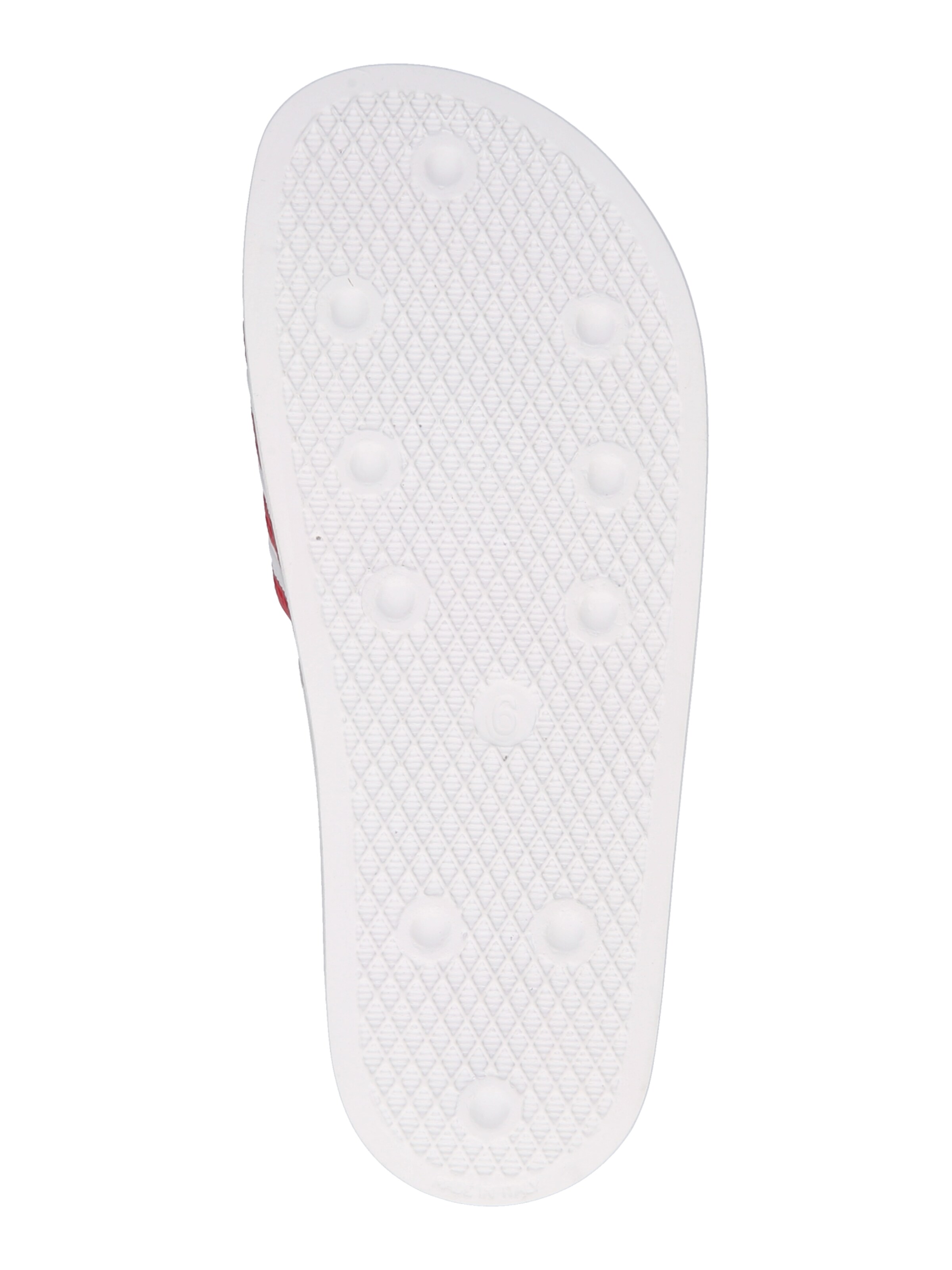 ADIDAS ORIGINALS Pantofle 'Adilette' – červená