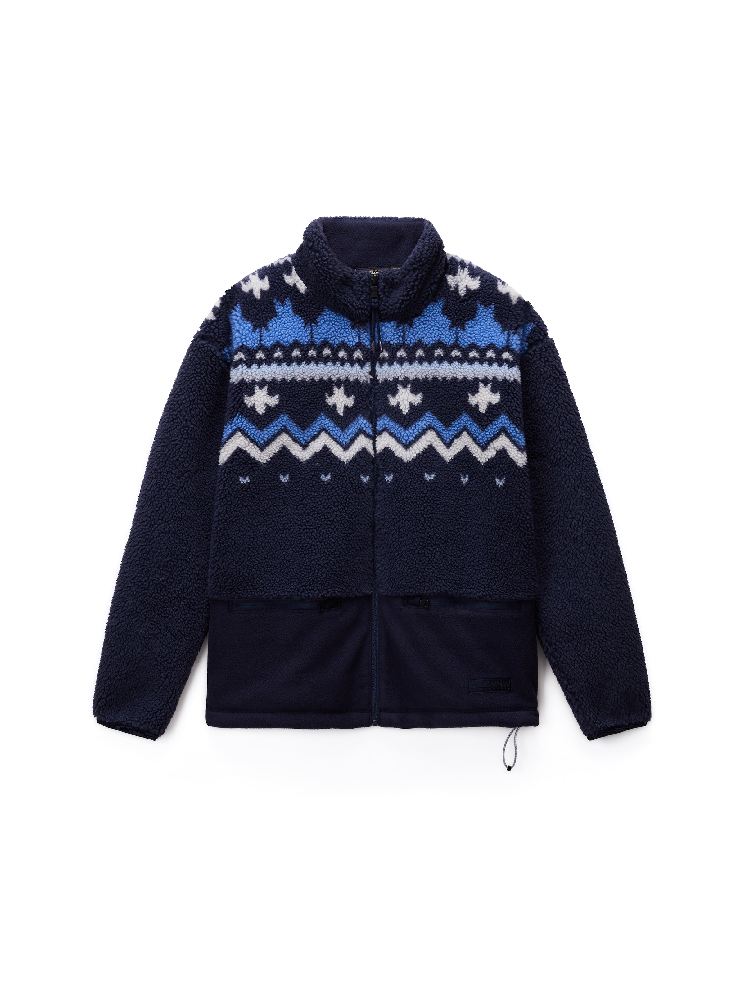 NAPAPIJRI Fliisjakk &#x27;T-Ansei&#x27;, värv sinine: eest vaates