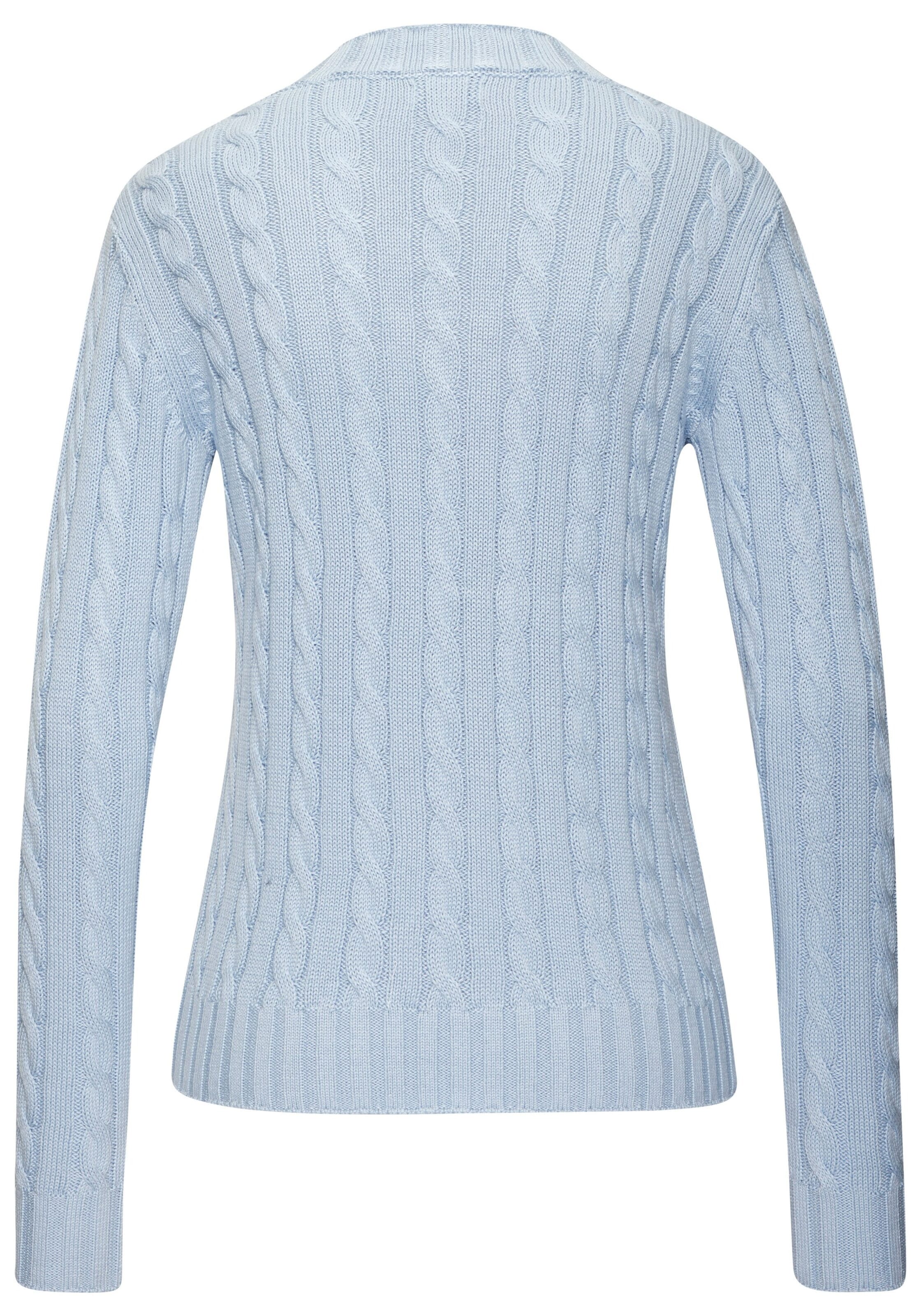 LASCANA Pullover in Blau