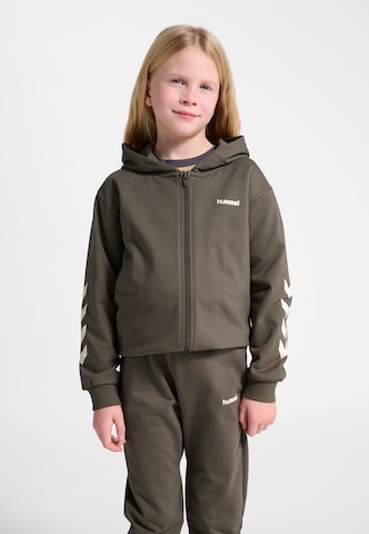 Hummel Sportief sweatshirt in Bruin