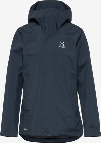 Haglöfs Outdoor Jacket 'KOYAL' in Blue: front