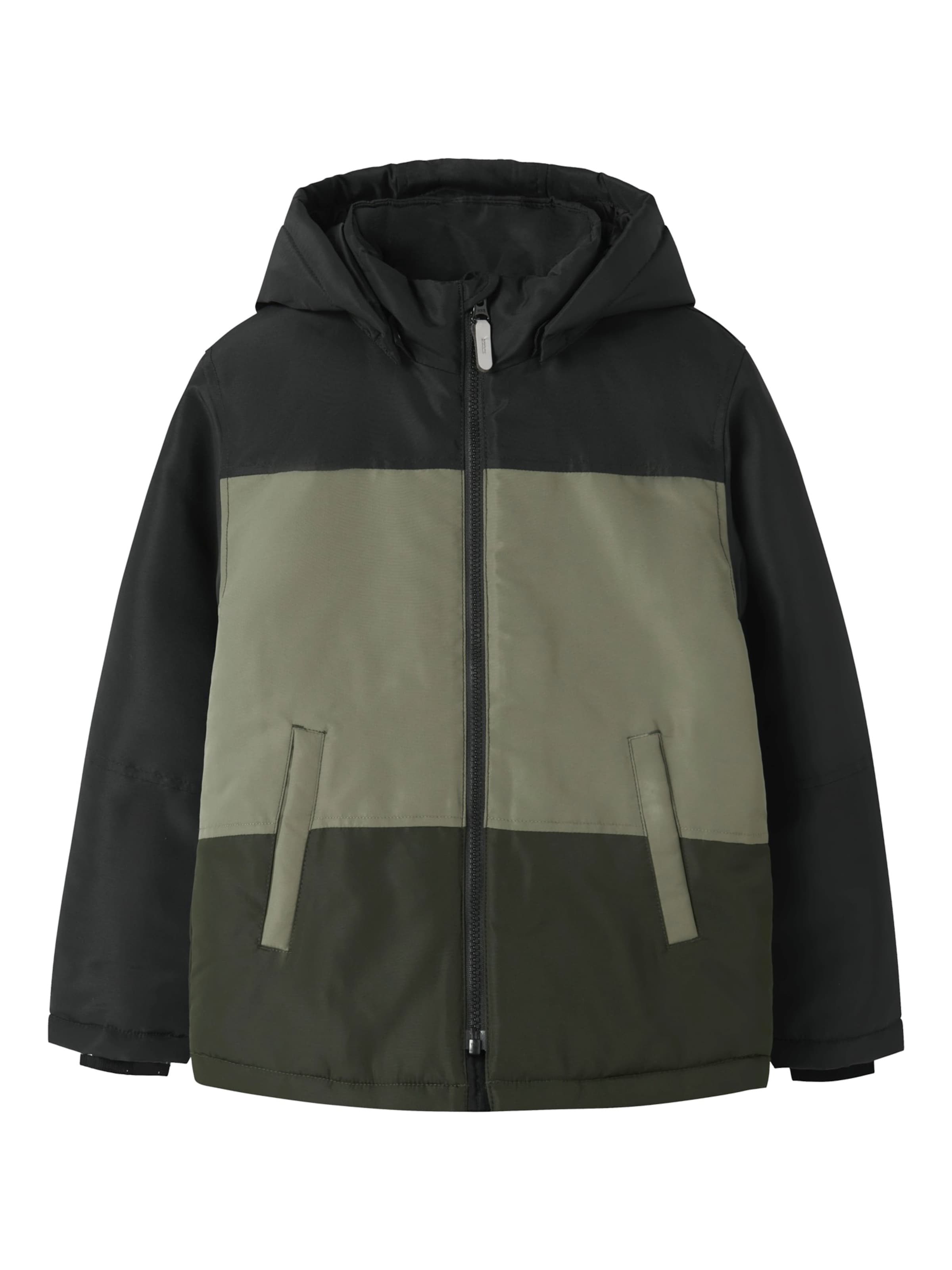 NAME IT Overgangsjakke 'NKMMAX' i grøn: forside