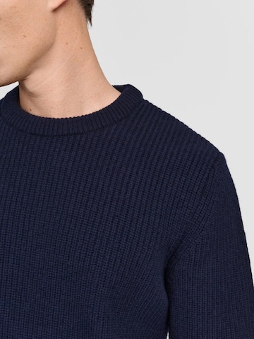 SANVT Pullover 'The Heavy Merino Sweater'‌‌ in Blau