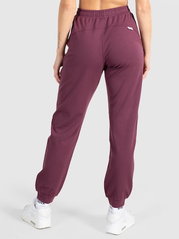 Smilodox Tapered Workout Pants 'Althea' in Purple