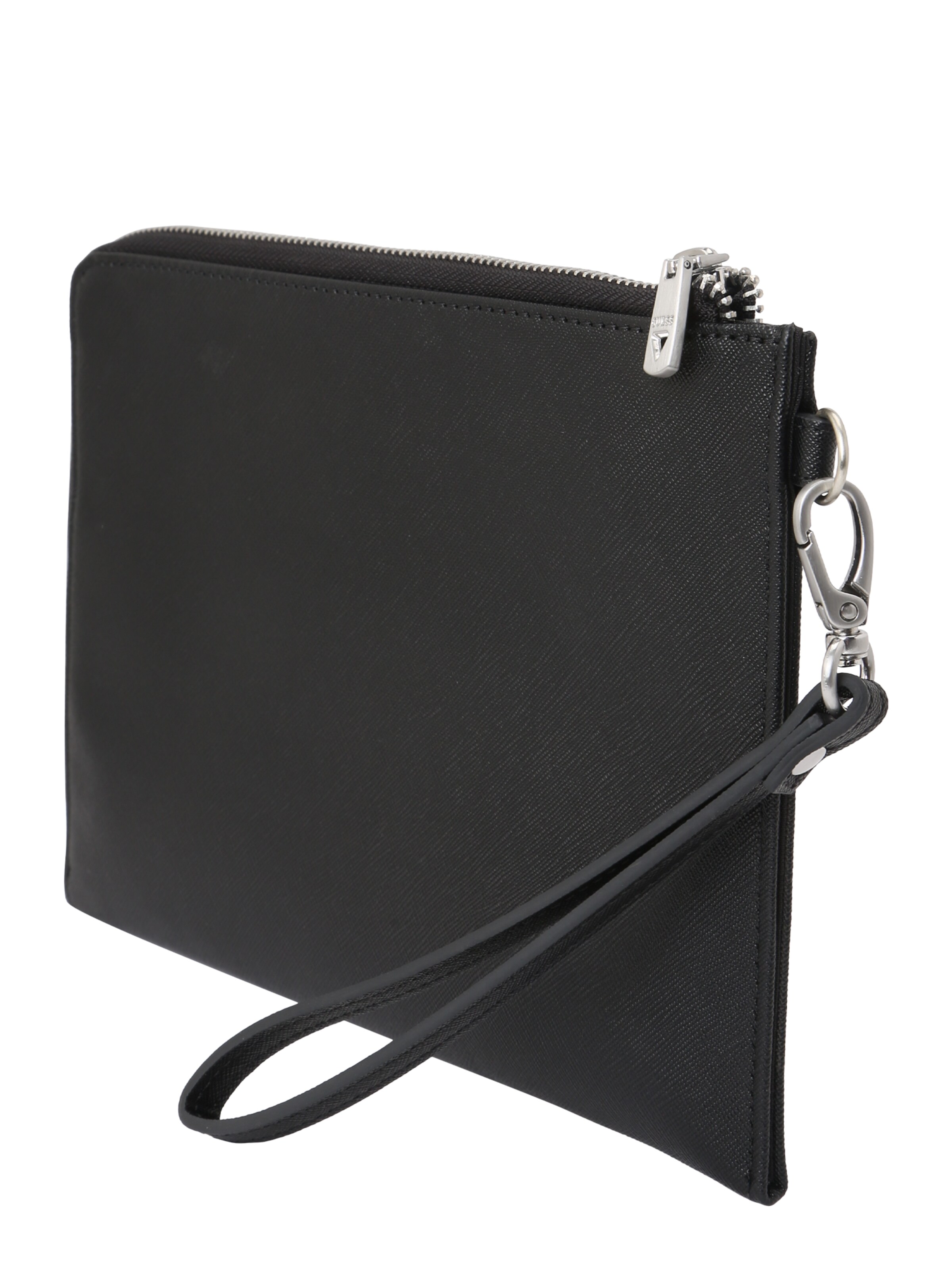 GUESS Portemonnaie 'BATH MEDIUM CLUTCH' in Schwarz