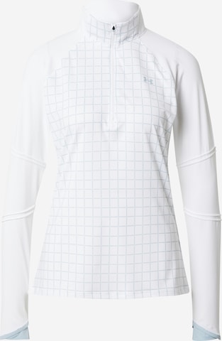 UNDER ARMOUR Performance Shirt in White: front