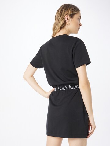Calvin Klein Jeans Jurk 'MILANO' in Zwart