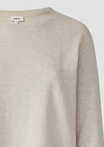 Sweat-shirt s.Oliver en beige