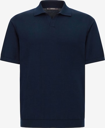 Maglietta di Boggi Milano in blu: frontale