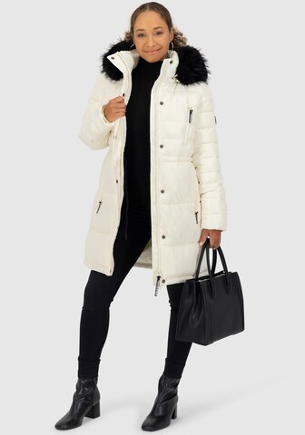 alife & kickin Winter Coat in White