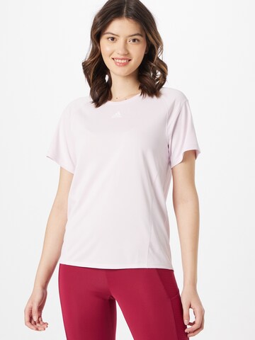 T-shirt fonctionnel ADIDAS SPORTSWEAR en rose : devant