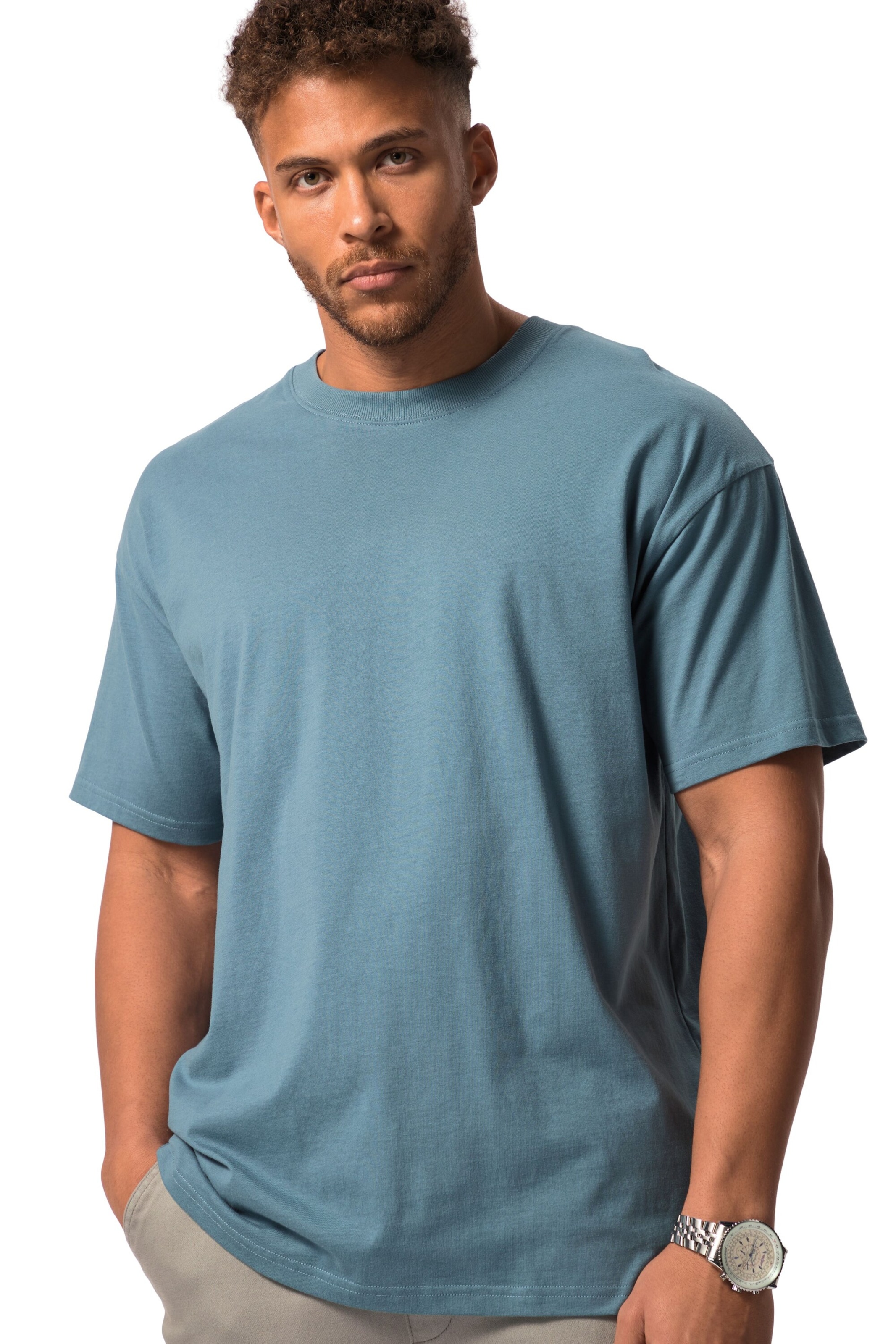 STHUGE Shirt in Green: front