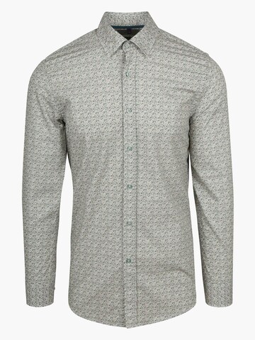 Coupe slim Chemise Suitable en vert : devant