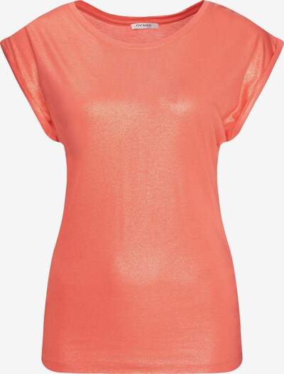 Tricou 'Overfoil' Orsay pe portocaliu somon, Vizualizare produs