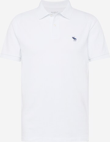 Abercrombie & Fitch Poloshirt in Weiß: predná strana