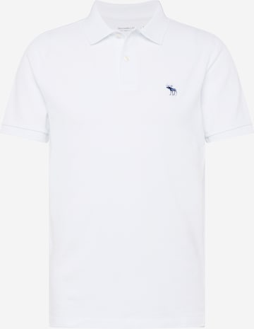 Abercrombie & Fitch Poloshirt in Weiß: predná strana