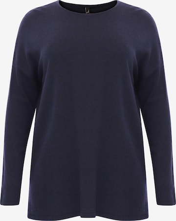 Yoek Sweater in Blue: front