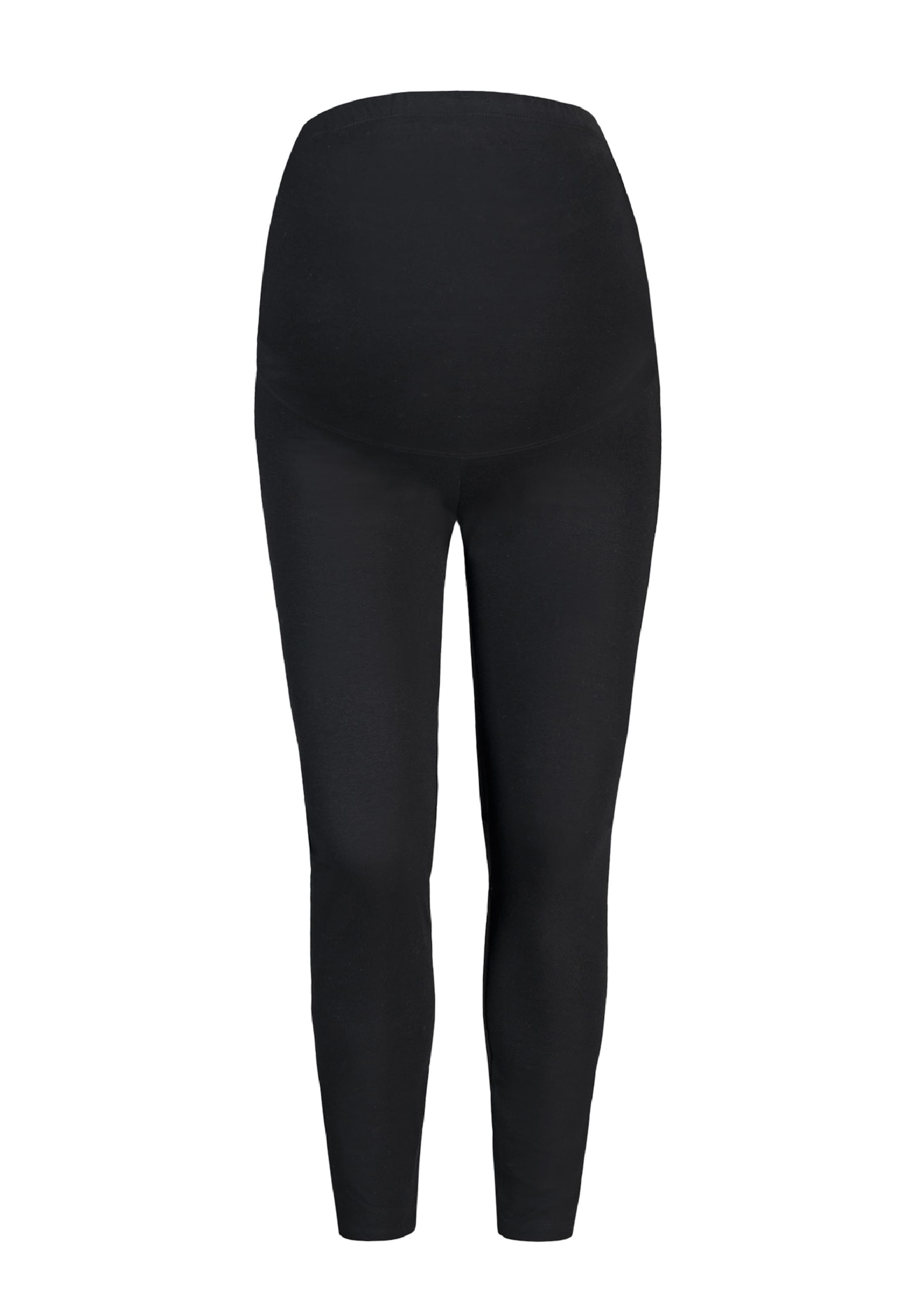 TEYLI - Skinny Leggings em preto: frente