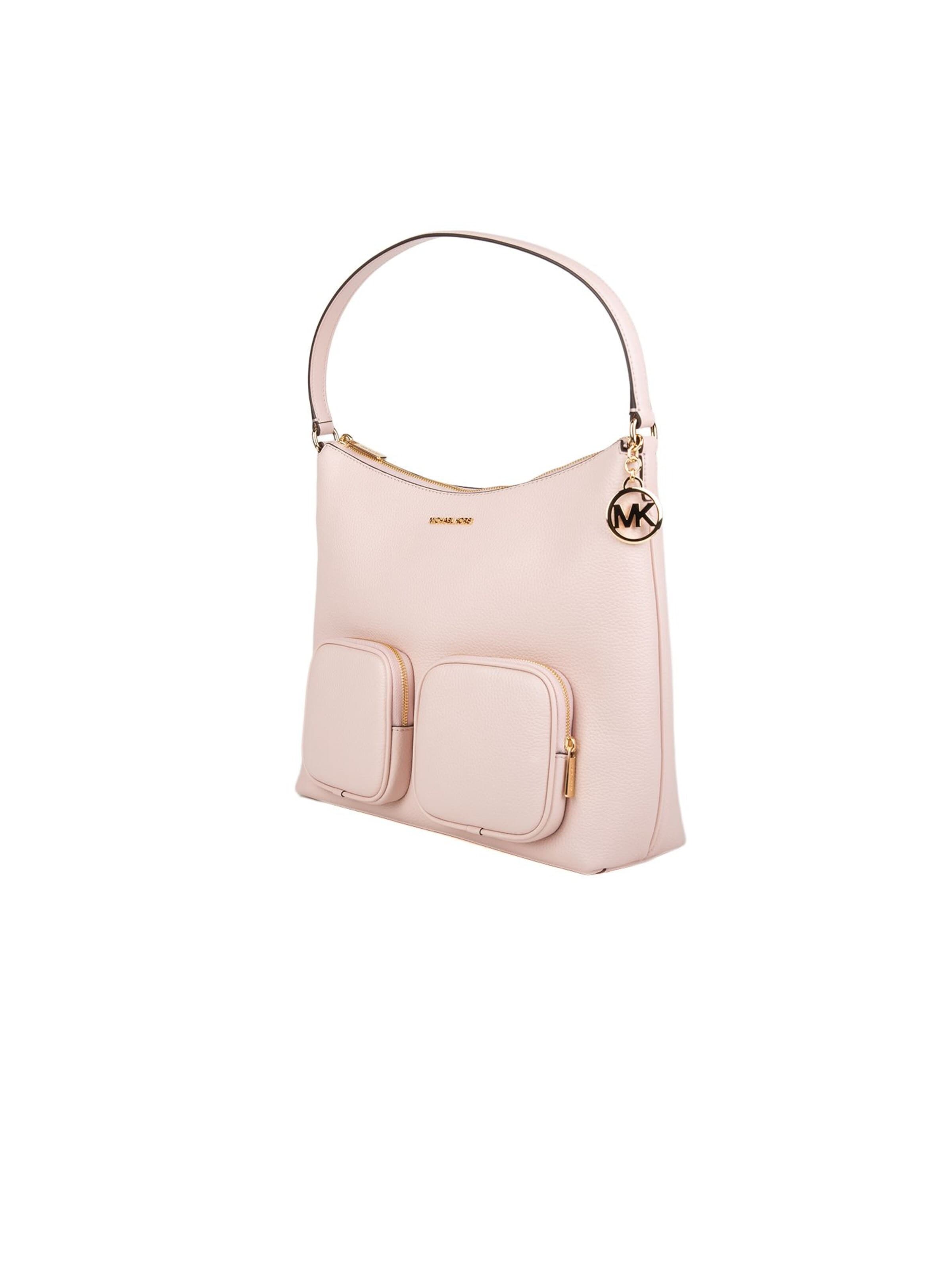 Borsa a spalla 'Merritt Large Cargo Shoulder Bag' di Michael Kors in rosa