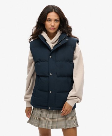 Superdry Vest 'Everest' in Black: front