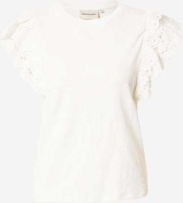 Fabienne Chapot - Top 'Anna' en blanco: frente