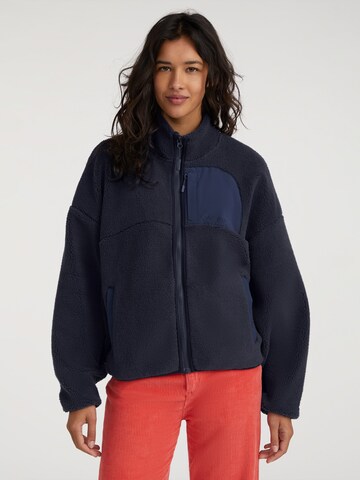 O'NEILL Functionele fleece jas in Blauw: voorkant