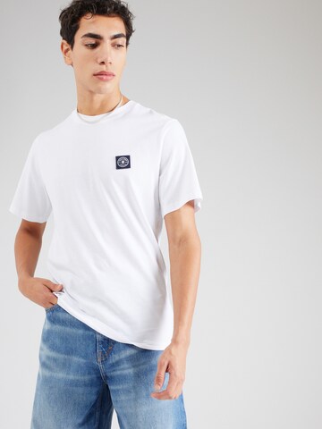 T-Shirt JACK & JONES en blanc : devant