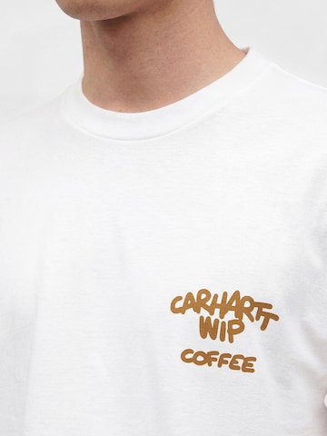 T-Shirt 'Coffee Break' Carhartt WIP en blanc