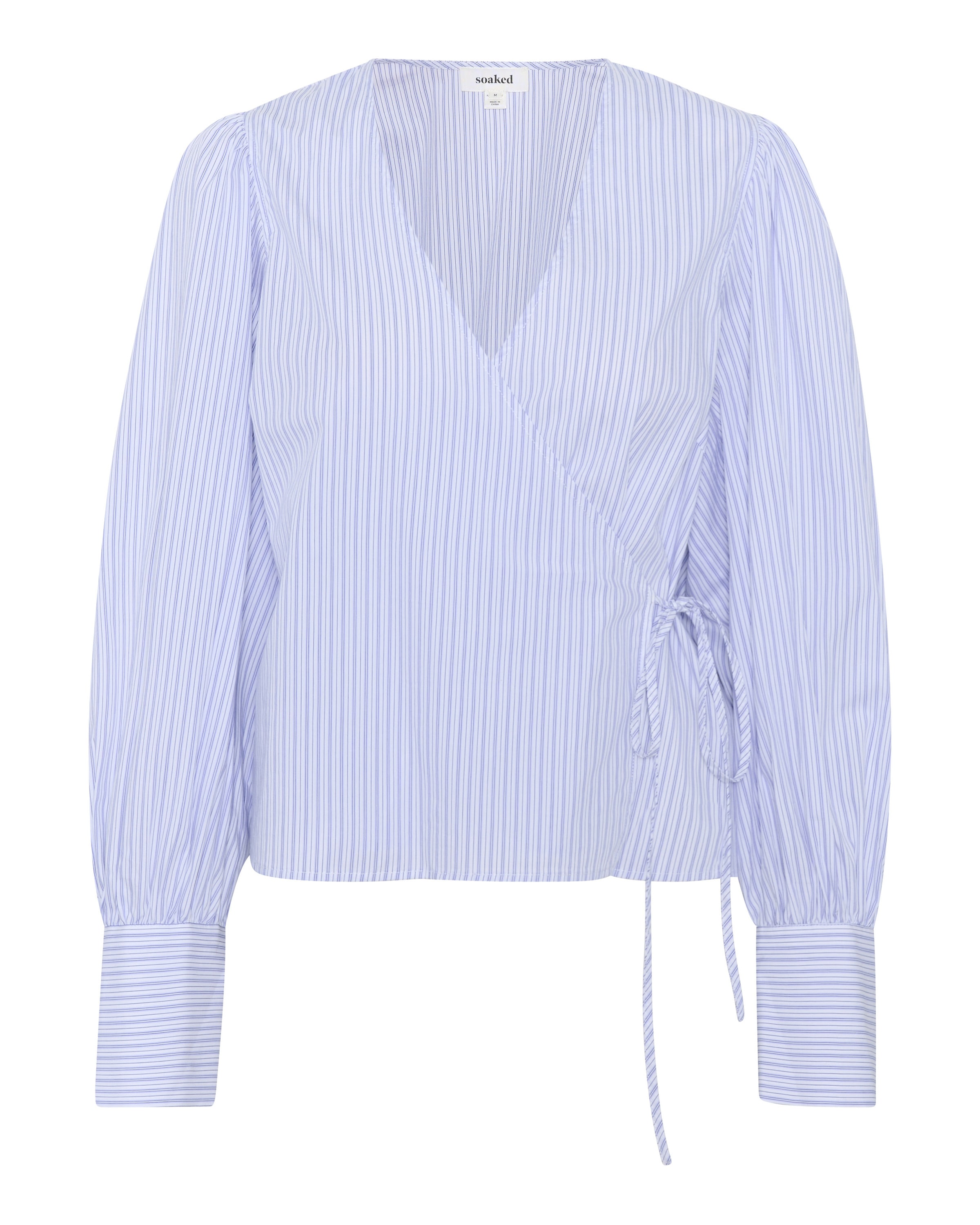 SOAKED IN LUXURY Blouse 'Oriana' in Lila: voorkant