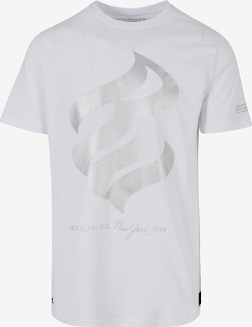 T-Shirt ROCAWEAR en blanc : devant