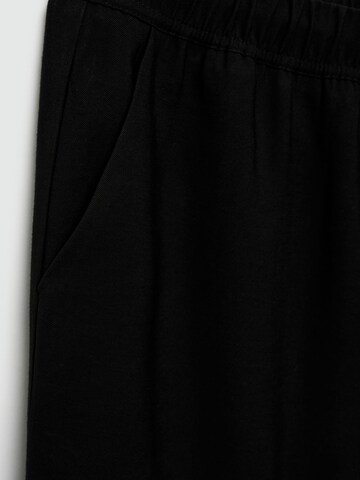 Loosefit Pantalon 'FLUIDO' MANGO en noir