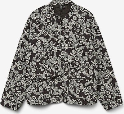 VERO MODA Übergangsjacke 'Rita' in schwarz / weiß, Produktansicht