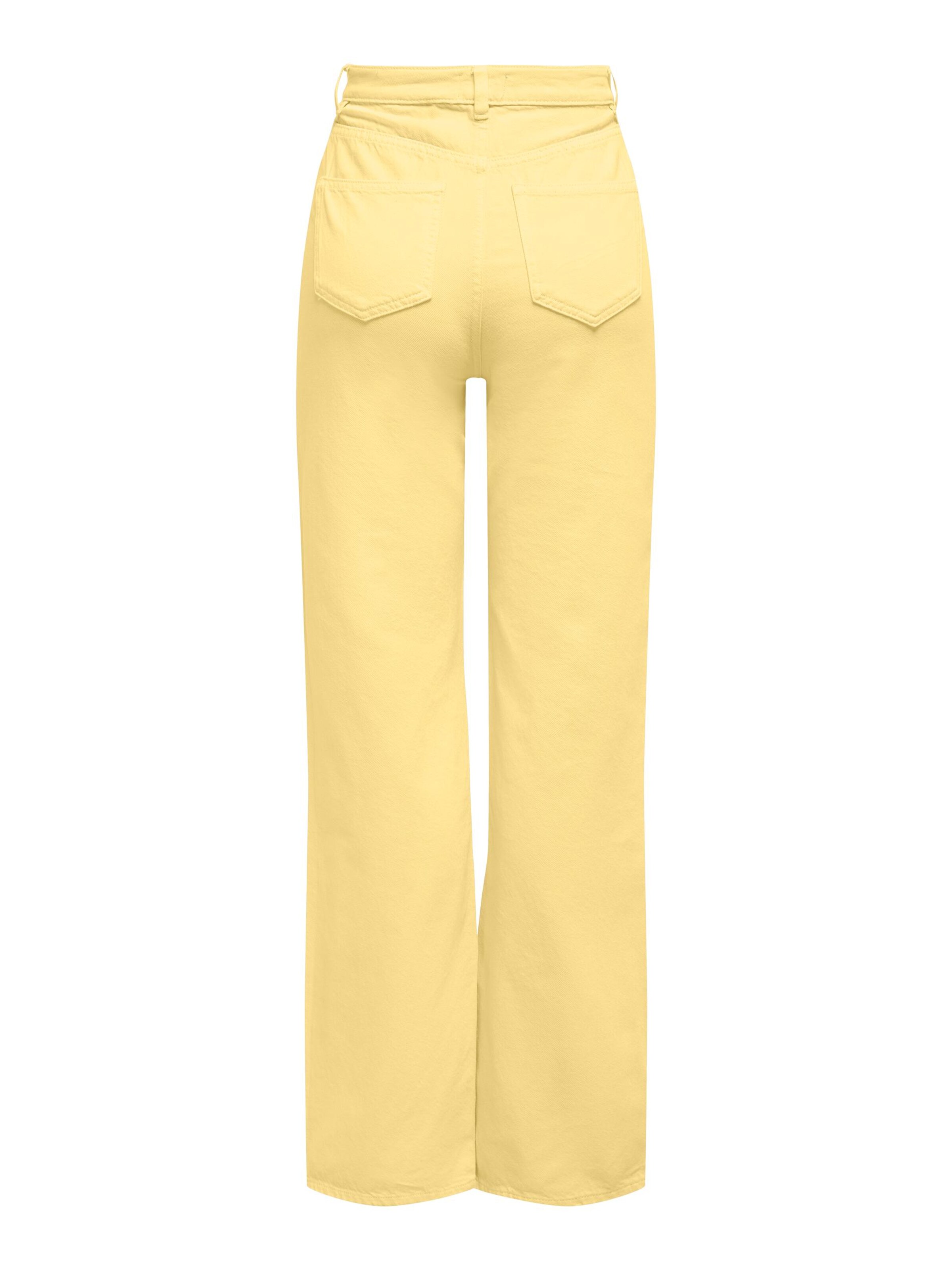 Wide leg Jeans 'CAMILLE' de la ONLY pe galben
