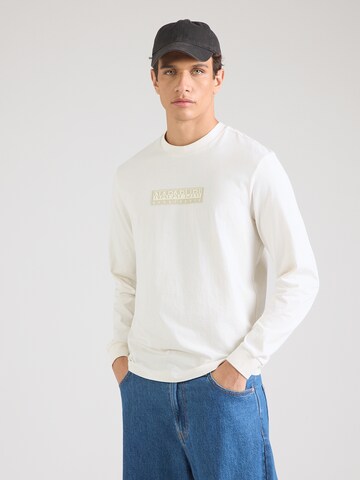 NAPAPIJRI Shirt in Weiß: Vorderseite