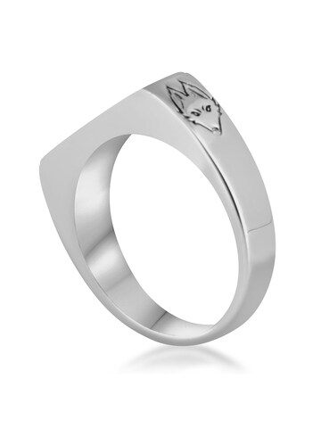 Akitsune Ring 'Stackable Statement' in Grey