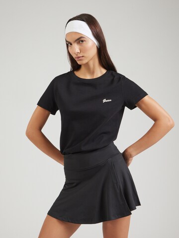 Maglia funzionale 'IRIS' di GUESS in nero: frontale