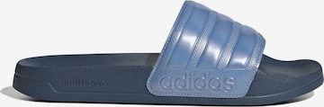 melns ADIDAS SPORTSWEAR Ādas čības 'Adilette': no priekšpuses