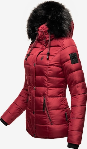 NAVAHOO Winter Jacket 'Zuckerbiene' in Red