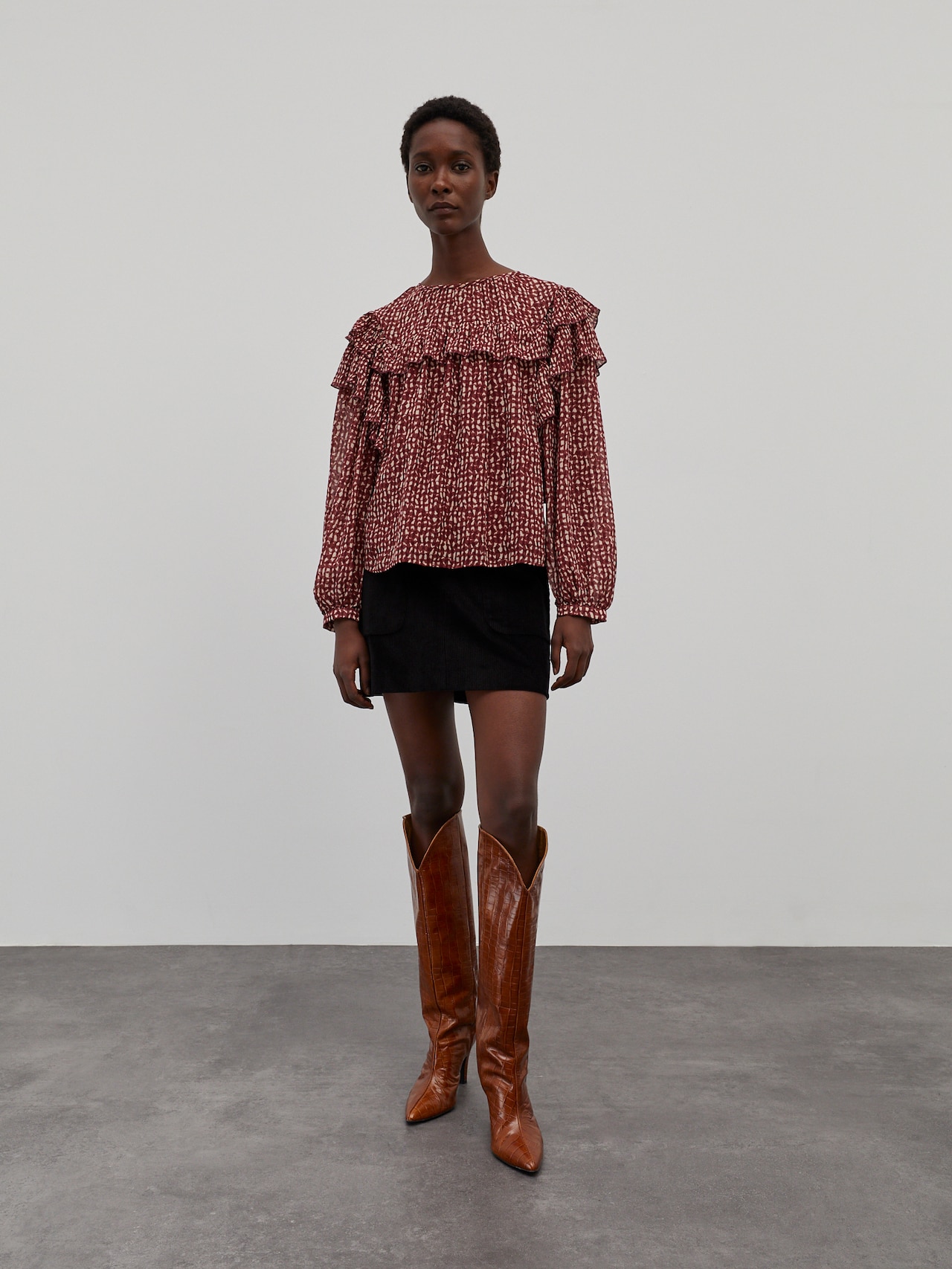 EDITED Producten Blouse 'Tatiana' Gemengde kleuren