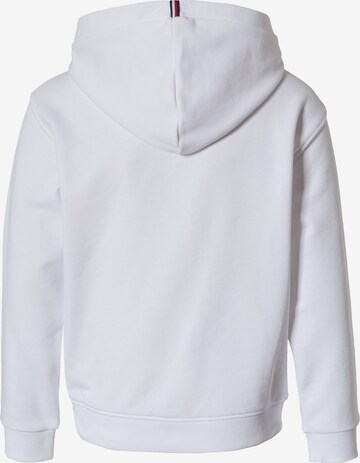 TOMMY HILFIGER - Sudadera con cremallera en blanco