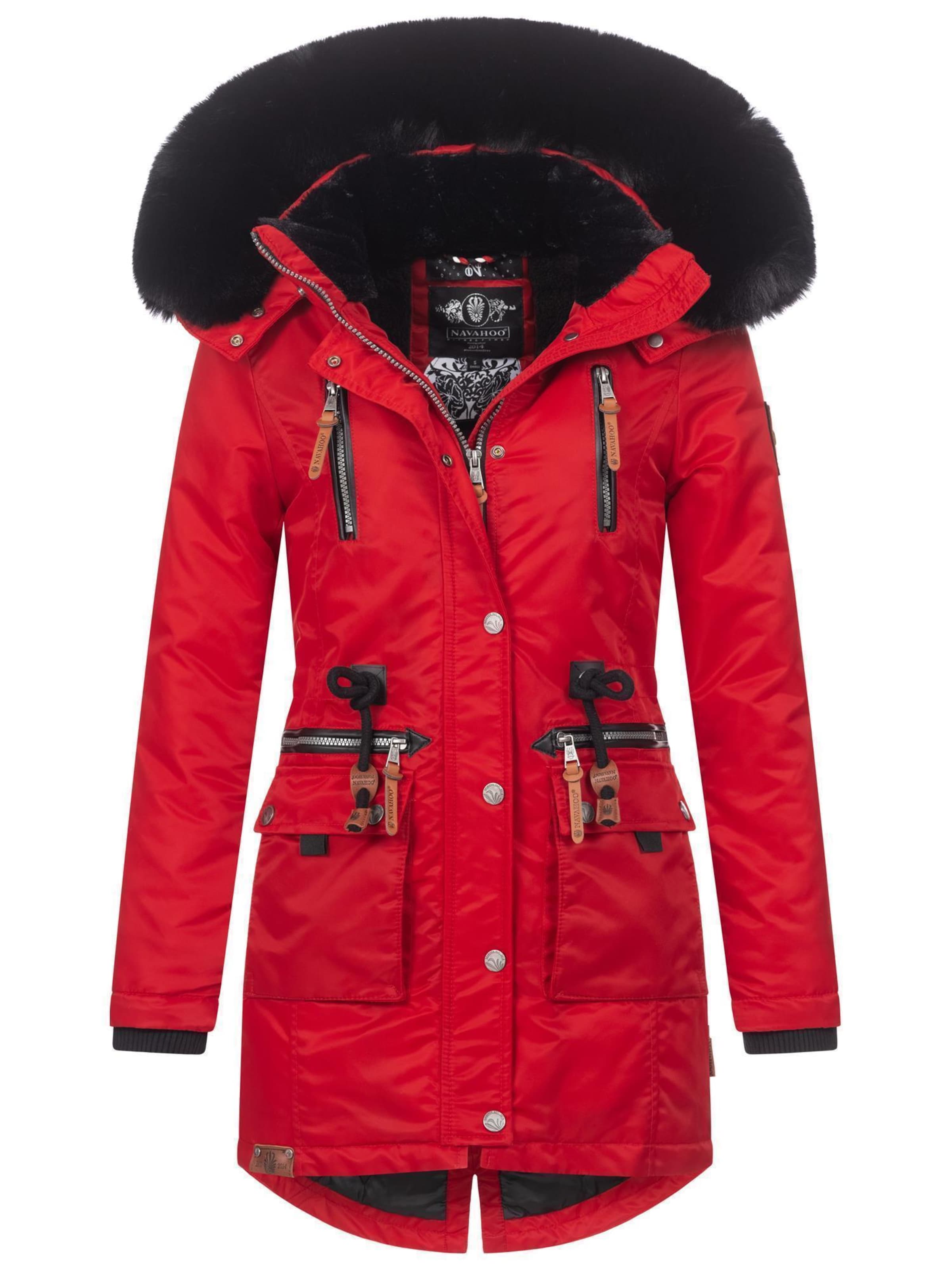 NAVAHOO Parka in Rot: Vorderseite