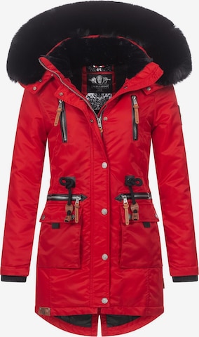 NAVAHOO Parka in Rot: Vorderseite