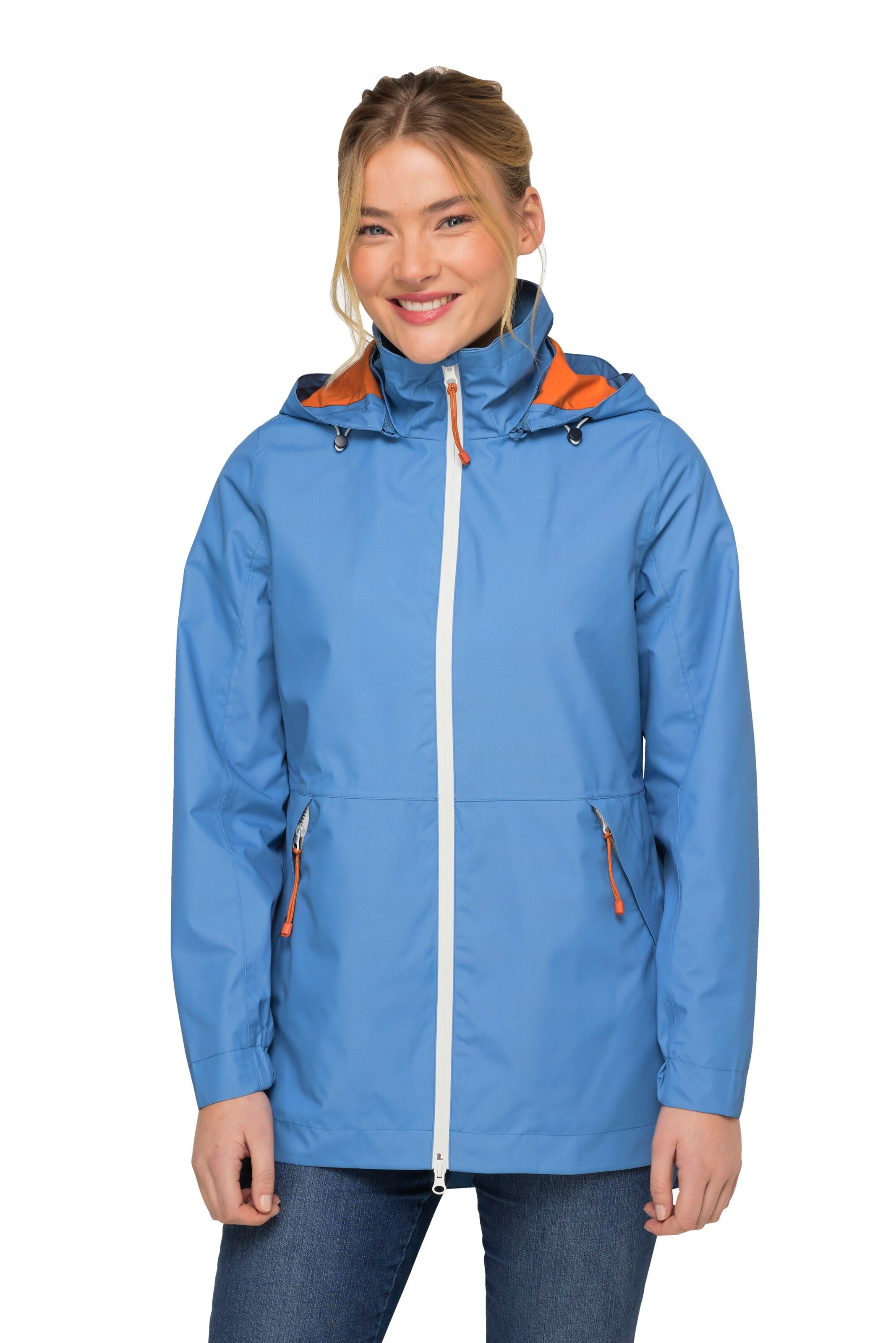 LAURASØN Performance Jacket in Blue: front
