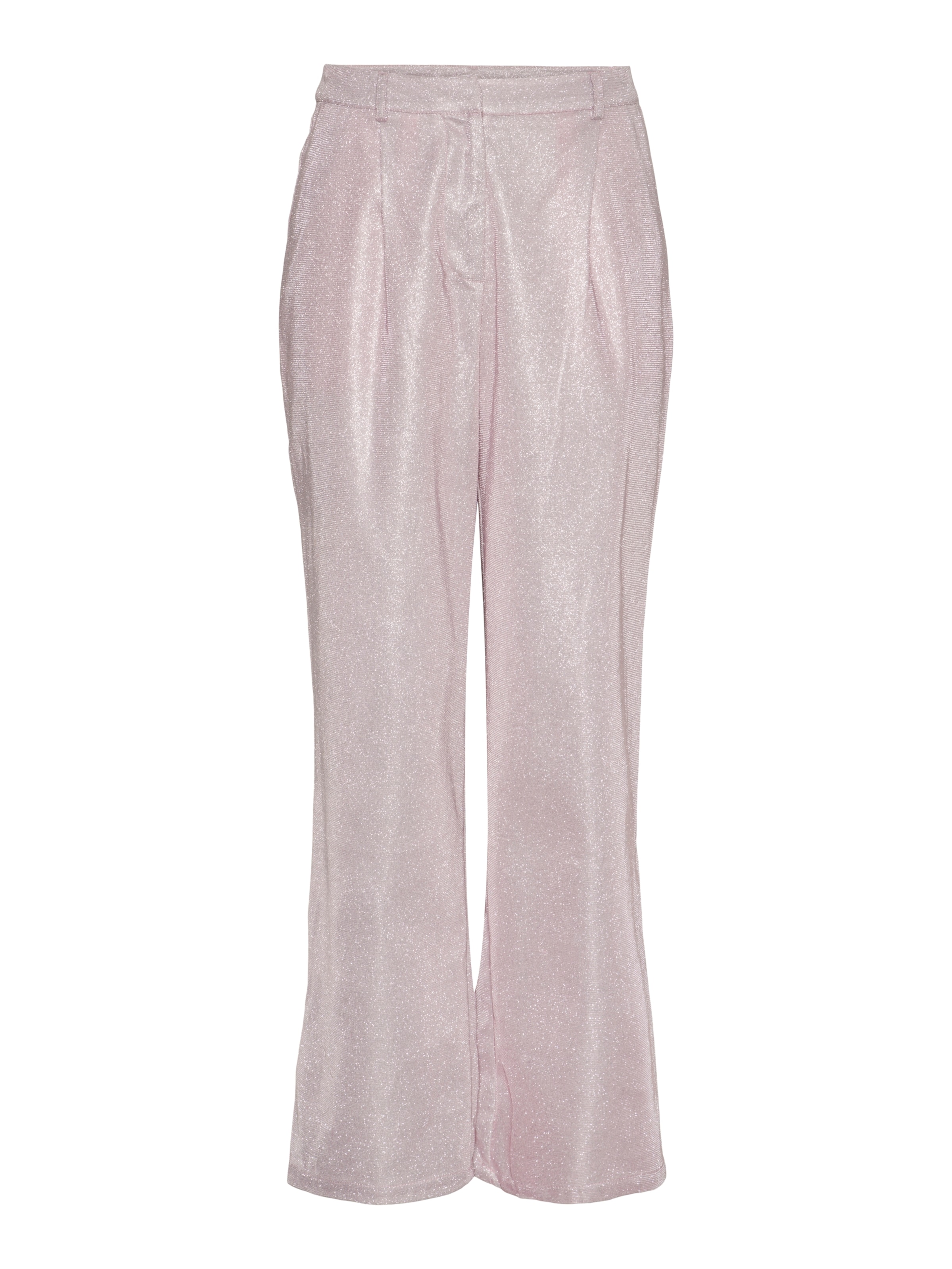 purpurinė PIECES Kelnės 'GLITTY': priekis