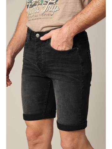 Regular Pantalon 'KURT' Deeluxe en noir