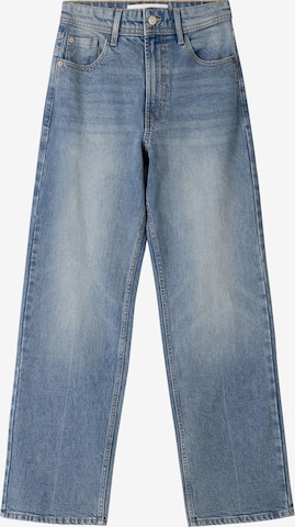 Bootcut Jean Bershka en bleu : devant