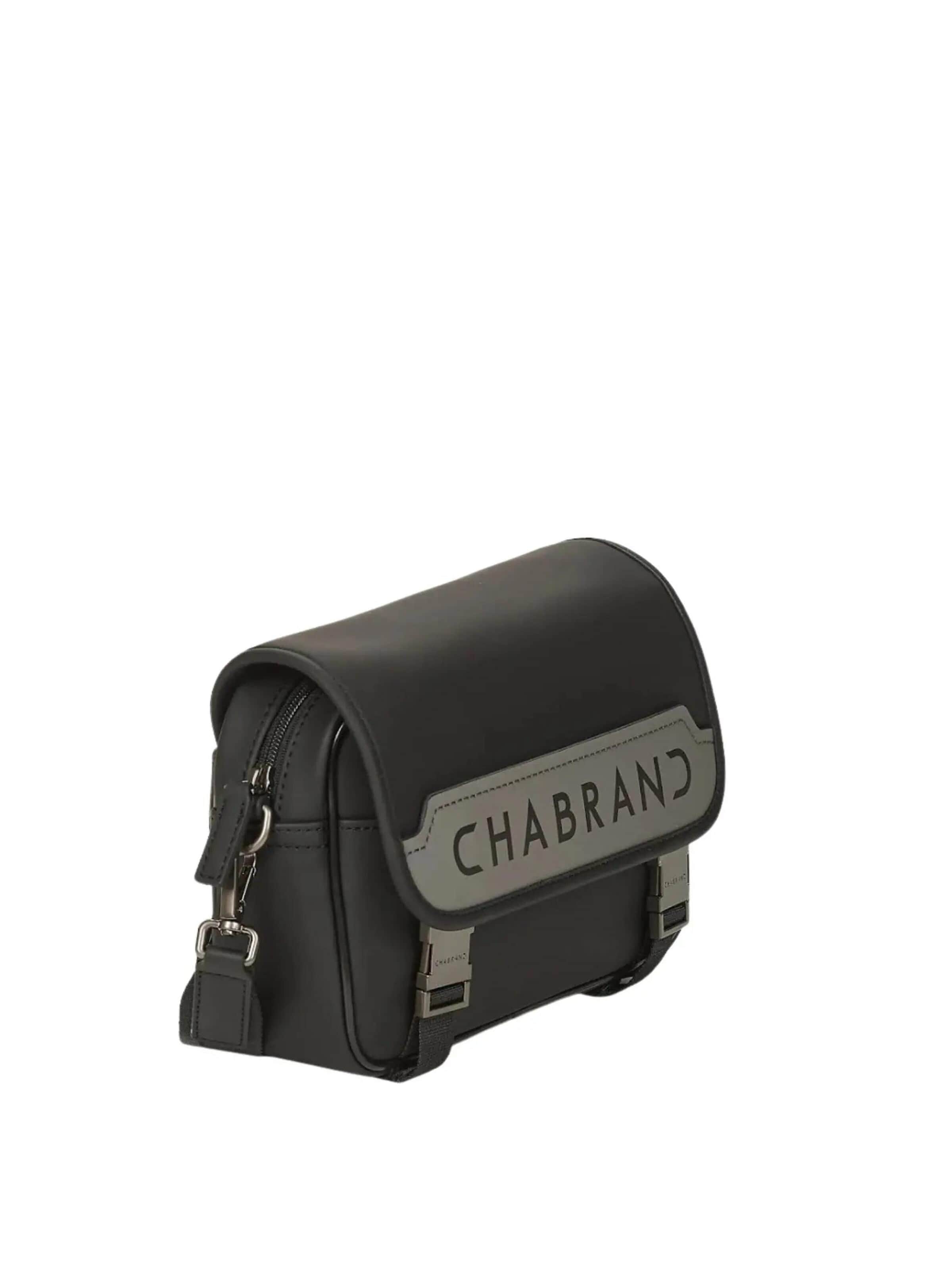 Chabrand Torba na ramię 'Sacoche zippée Chabrand Touch Bis 84050SY109 Noir/Gris' w kolorze czarny