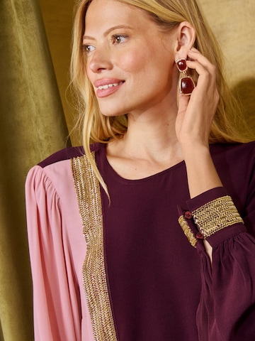love & roses Bluse i rød