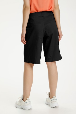 Kaffe Regular Shorts 'Lea' in Schwarz