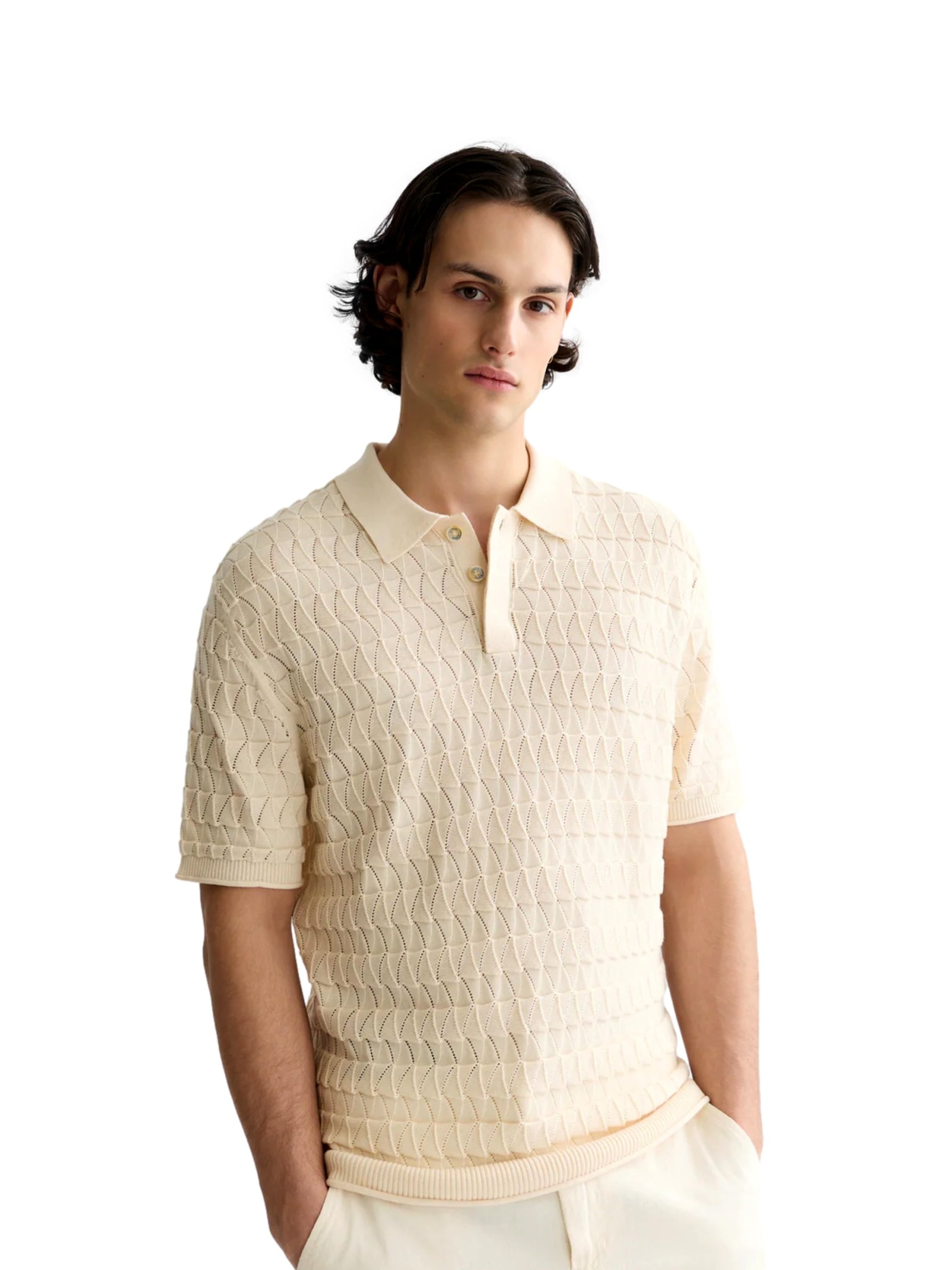 Pullover di SCOTCH & SODA in beige: frontale
